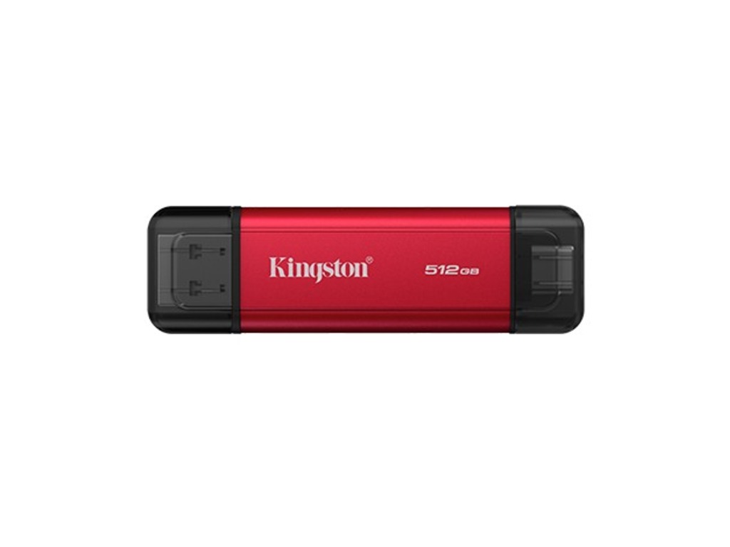 Kingston Dual Portable SSD 512 512GB, UBS Type-A, Type-C USB 3.2 Gen 2, R/W: 1050 MB/s, 950 MB/s - Image 2