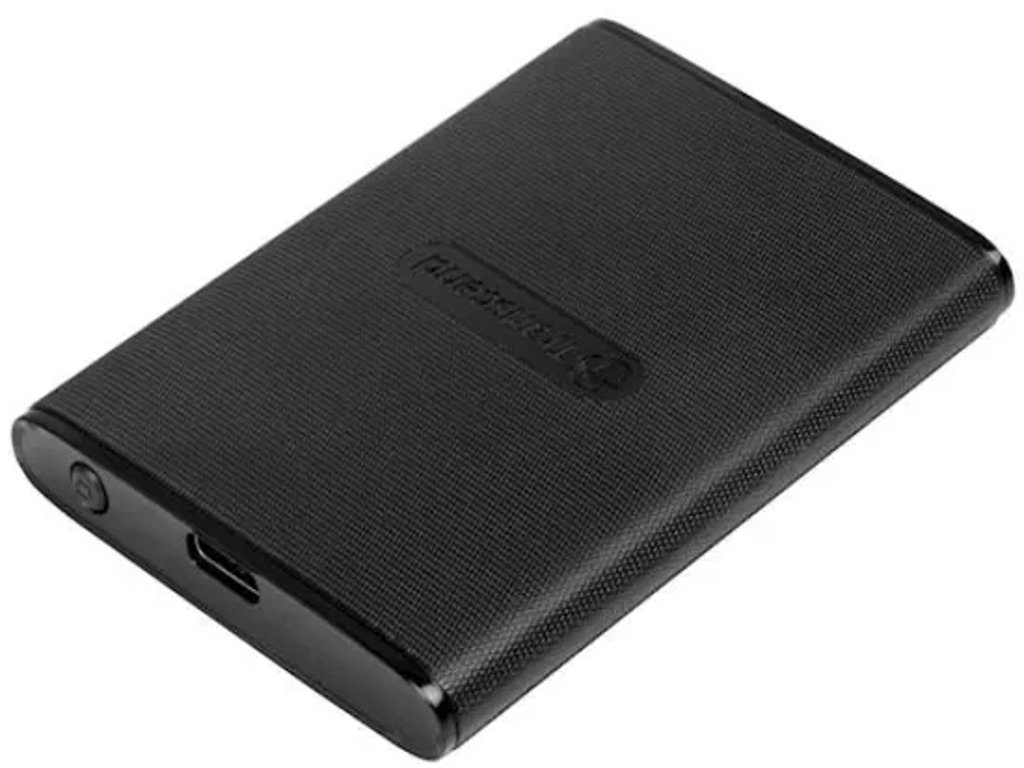 Transcend SSD 500GB PortableESD270C,Type C,USB 3.1,Black - Image 2