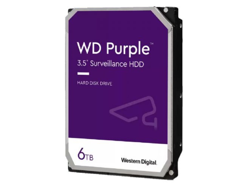 WD HDD 6TB SATA3 256MB PurpleIntellipower - Image 2