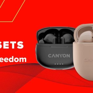 CANYON headset OnRun 11 Sport Wireless charge Red