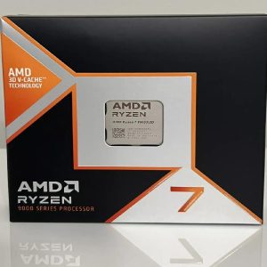 AMD CPU Desktop Ryzen 7 8/16T 9800X3D (5.2GHz,104MB,120W,AM5) box, with Radeon Graphics