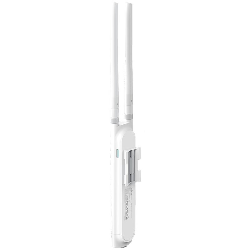 300Mbps Wireless N Outdoor Access Point, Qualcomm, 300Mbps at 2.4GHz, 802.11b/g/n, 1 10/100Mbps LAN, Passive PoE Supported, Centralized Management, Captive Portal, Multi-SSID, 5dBi External Omni Waterproof Antennas, IP65-rated Dustproof/Weatherproof Enclosure, 6KV Lightning Protection, Pole/wall Mounting - Image 2