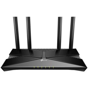 AX3000 Dual-Band Wi-Fi 6 Router SPEED: 574 Mbps at 2.4 GHz + 2402 Mbps at 5 GHz SPEC: 4× Antennas, 1× Gigabit WAN Port + 4× Gigabit LAN Ports, 1024-QAM, OFDMA, HE160 FEATURE: Tether App, WPA3, Access Point Mode, IPv6 Supported, IPTV, Beamforming, S