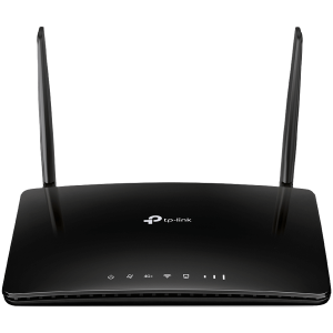 TP-Link Archer MR500 AC1200 4G LTE Advanced Cat6 Gigabit Router, Build-In 300Mbps 4G+ LTE Advanced Modem, 867 Mbps at 5 GHz + 300 Mbps at 2.4 GHz, 4G+ Cat6 300/50 Mbps, 2× Antennas, 3× G LAN Ports, 1× G WAN/LAN Port, LTE-FDD/LTE-TDD/DC-HSPA+/HSPA+