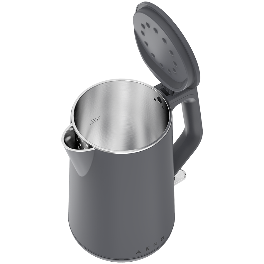 AENO Electric Kettle EK4: 1850-2200W, 1.5L, Strix, Double-walls, Non-heating body, Auto Power Off, Dry tank Protection - Image 3