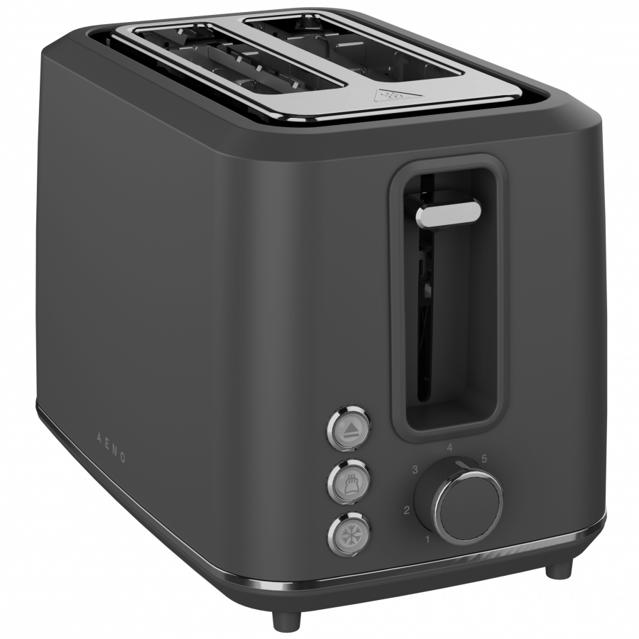 Electric Toaster, Grey, 220-240V, 50-60Hz, 920-1080W, 2 slots, 3 modes, 7 browning levels - Image 4