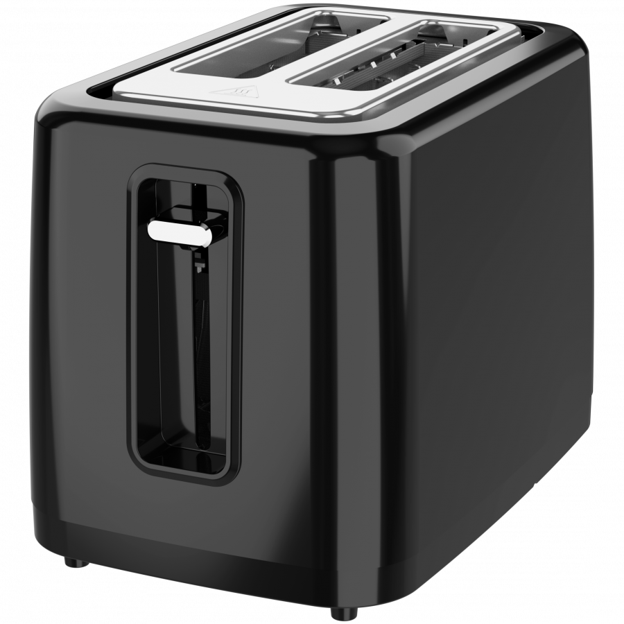 Electric Toaster, black, 220-240V, 50-60Hz, 780-930W, 2 slots, 3 modes, 7 browning levels - Image 4