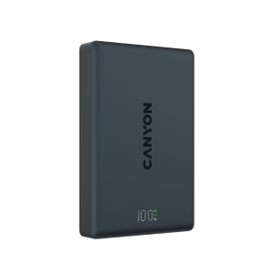 CANYON magnetic power bank OnPower 511 PD20W 10000mAh Aluminium Interstellar Black