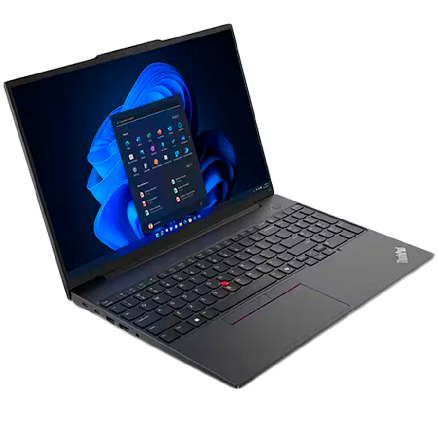 LENOVO ThinkPad E16 Gen 3, 16'' FHD IPS, Intel Core 5 225U, 16GB DDR5, 512GB SSD, 2xUSB-A, 2xUSB-C, HDMI, RJ-45, FHD Cam + Mic, WiFI 6E, BT5.3, FP, BH Kb, 64Wh, No OS, Black, 3Y - Image 2