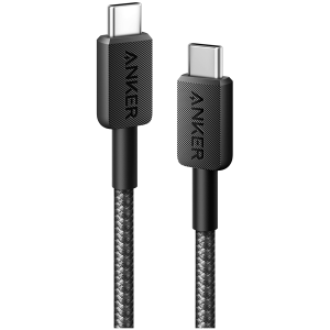 Anker 322 USB-A to USB-C Cable (180cm Braided) Black