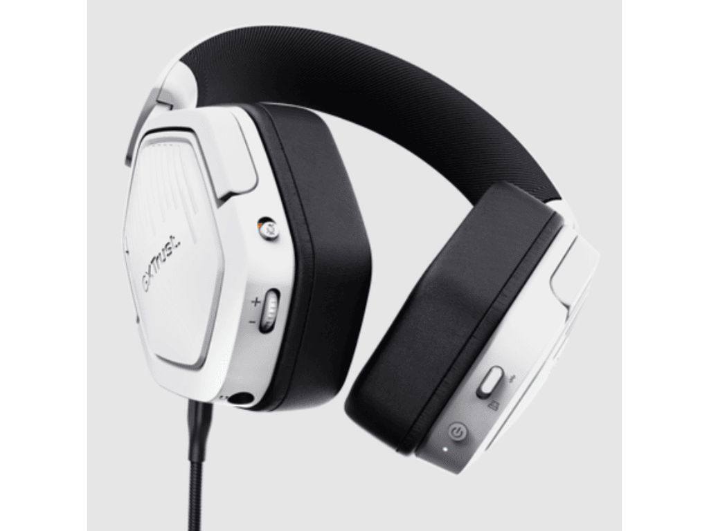 Trust GXT 493PS Carus wirelessPS5 slušalice, 3.5 mm, USB-C,USB-A, stereo, bijele