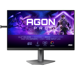 AOC Monitor AG256FS IPS 1920x1080, 24.5" 390Hz 0.3ms