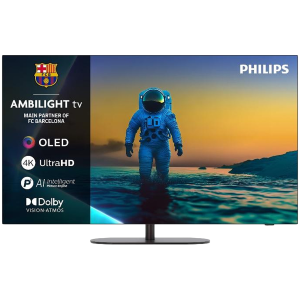 Philips 65OLED820/12 4K Google TV OLED, AMBILIGHT TV, 144 Hz, P5 AI Procesor, 164 cm (65''), Dolby Vision and Dolby Atmos