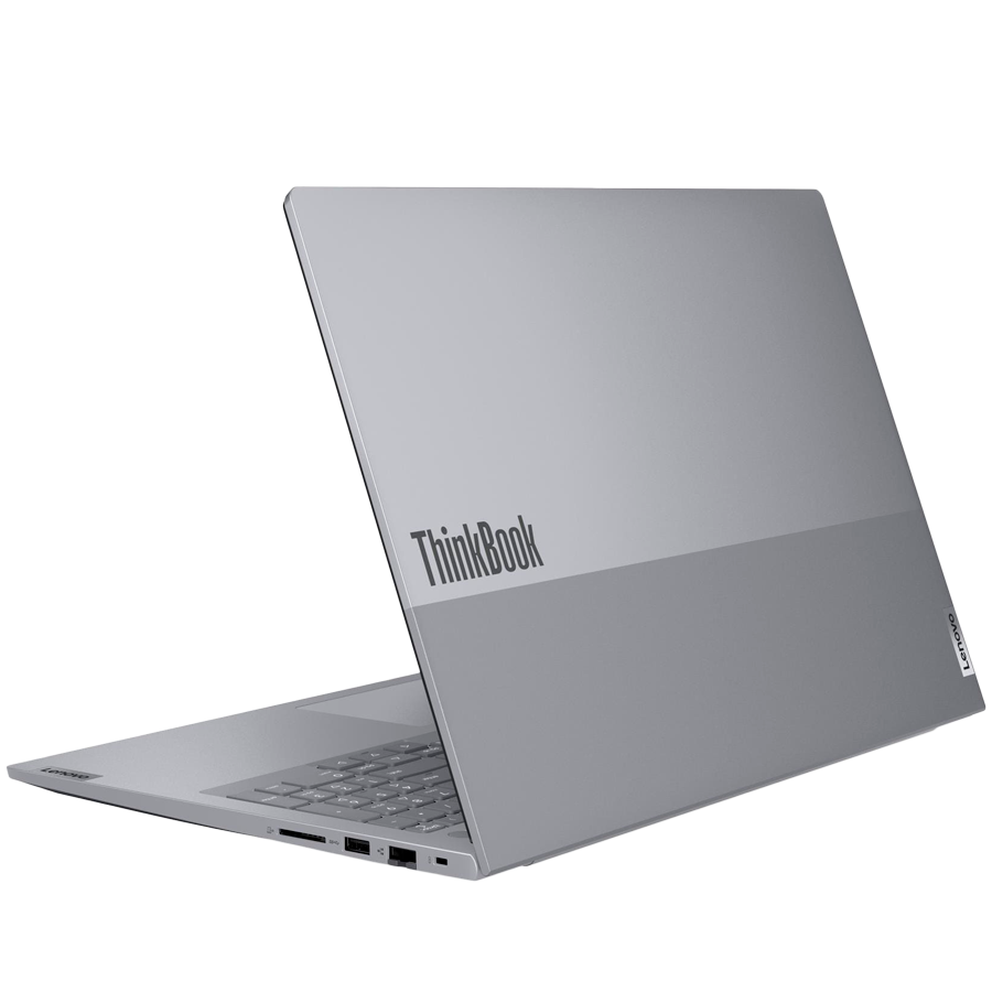 ThinkBook 16 G9 IRL, 16'' WUXGA (1920x1200) IPS 300 nits AG, Ultra 5 210H, 8C, 16GB DDR5, 512GB SSD M.2,Intel Intg,1080p IR Cam+Mic, WLAN + BT, 2x USB 3.2, 1x USB 3.2 Type C, 1x USB THB 4, HDMI, SD reader, RJ-45, FPR, Backlit Kb, 48WH, No Os, 3Yr - Image 4