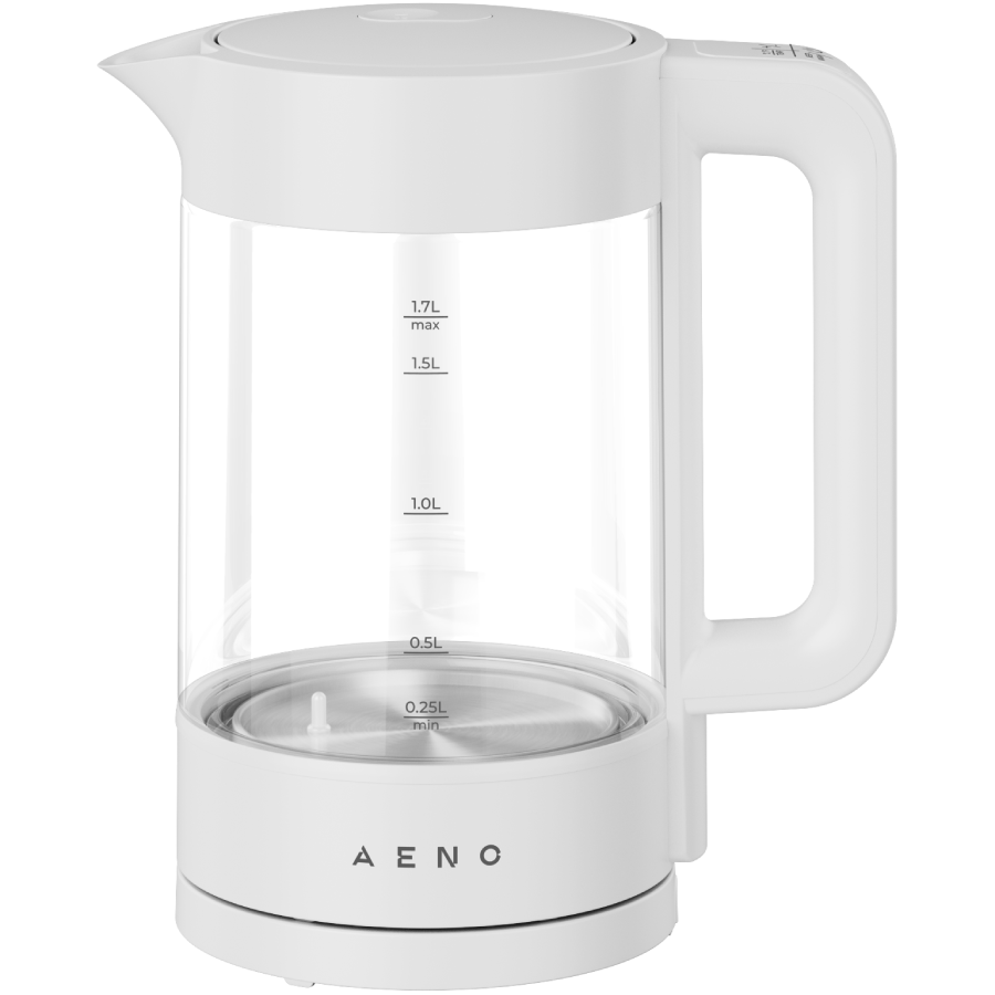 Electric Kettle, white, 220-240V, 1850-2200W, 1.7L, Keep warm 30 min, 40,60,80,90,100, console in Handle - Image 2