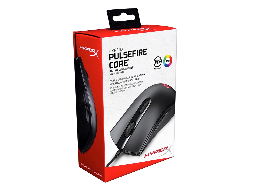 HyperX Pulsefire Core BlackGaming Mouse (Black) - Image 2
