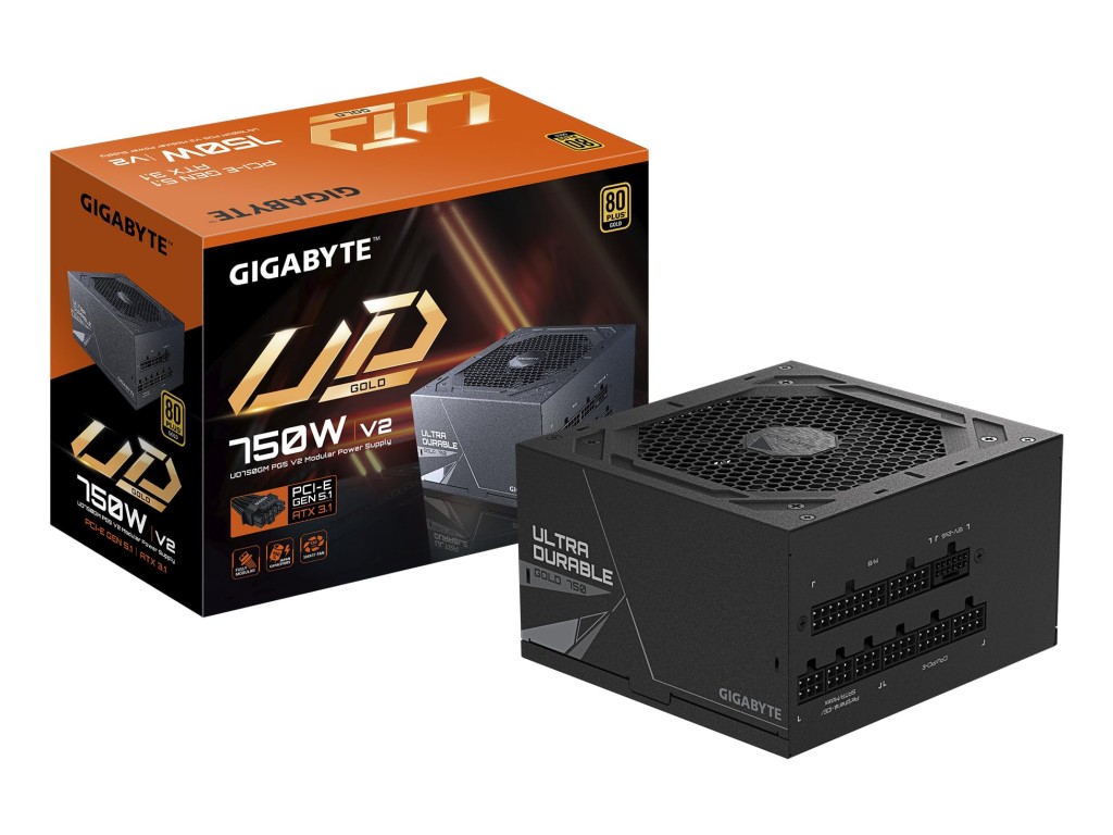 Gigabyte PSU 750W GM PG5 V2 750W Gold, ATX 3.1