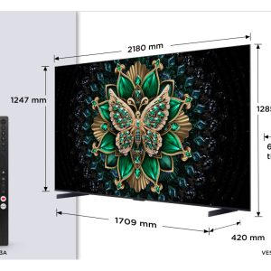 TCL 98"C6K 4K QD-Mini LED TV144Hz Google TV; Game Master;Dolby Atmos; Onkyo 2.1; HDR Premium;