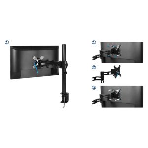 Arctic Z1 nosač za monitore, Basic single nosačDesk mount monitor arm