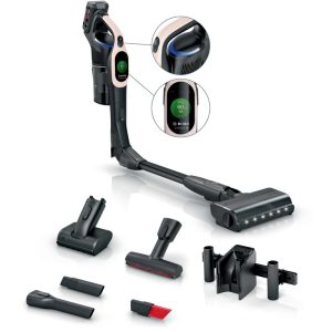 BOSCH Akumulatorski usisavačSerie 10 | UNLIMITED,ROZA1 Baterija, 80 minuta ECO rada