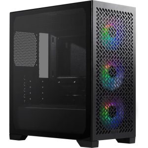 Cooler Master Case Elite 302 Black, Mid-Tower, mATX 3x120mm ARGB fans