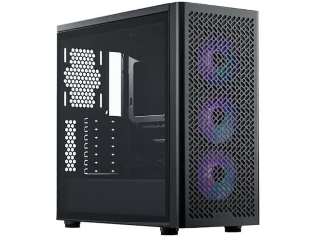 Cooler Master Elite 502 Black Mid tower, ATX, 3x ARGB 120mm fans - Image 2