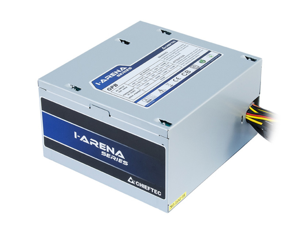 Chieftec PSU 500W bulkiArena seria,12cm fanActive PFC,85+% Efficiency,1xPCIe,5xSATA - Image 3