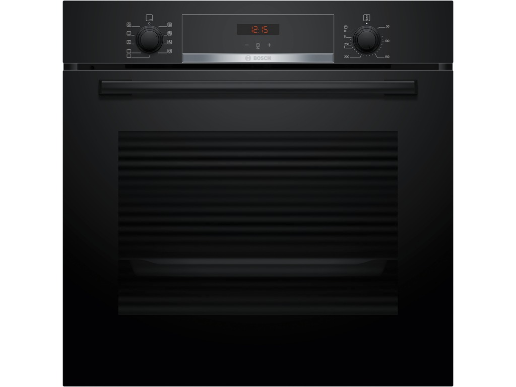 BOSCH pećnica Serie 4| CRNA, A+, 3D, 71L,7 programa, Old Model HBA513BB1