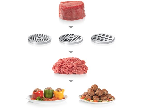 BOSCH mljevenje mesa700W, 3.5 kg/min, >10 funkcija, Blok motora pri 2000W, CN - Image 4