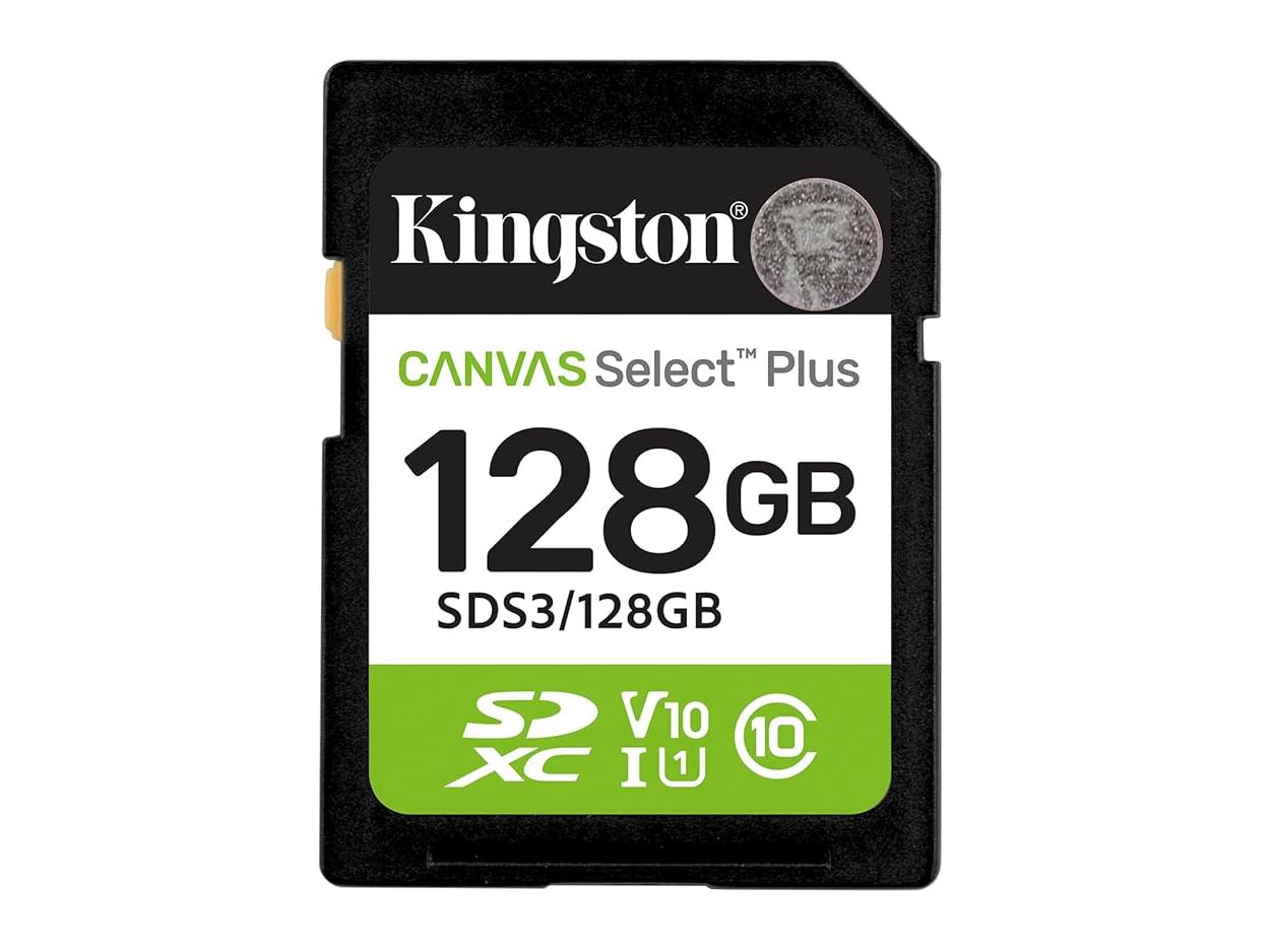 Kingston SDHC 128GB Class 10Canvas Select Plus150 MBs,Class 10 UHS-I - Image 2