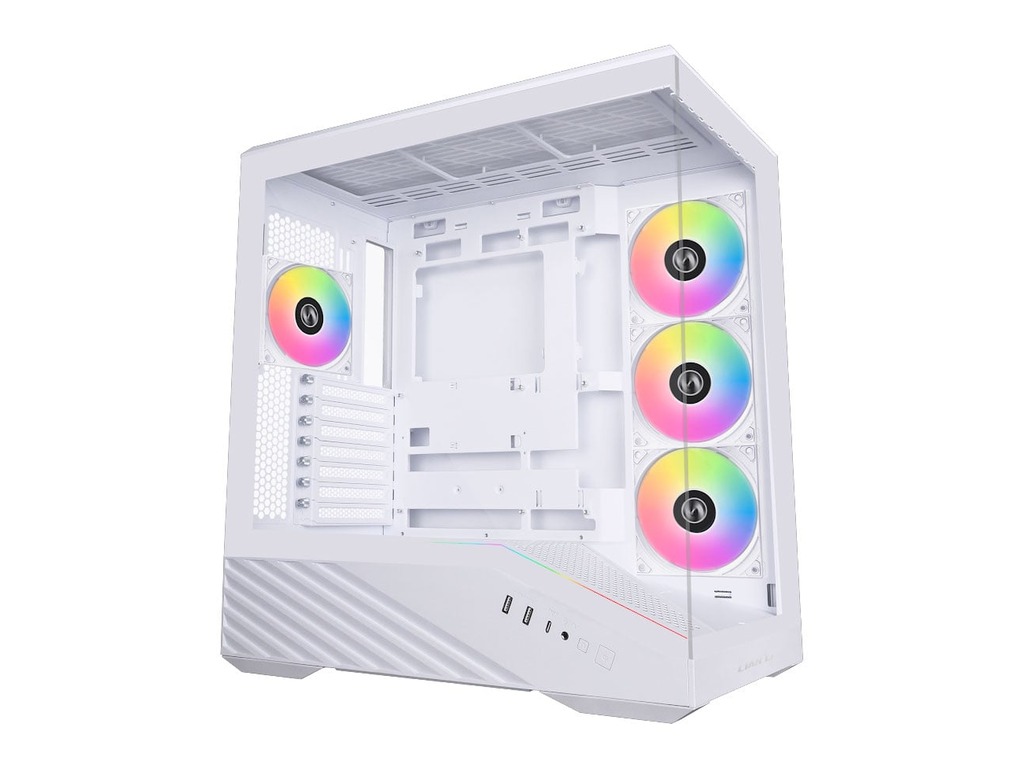 Lian Li Vector V100 Case White Mid-tower, E-ATX - Image 2