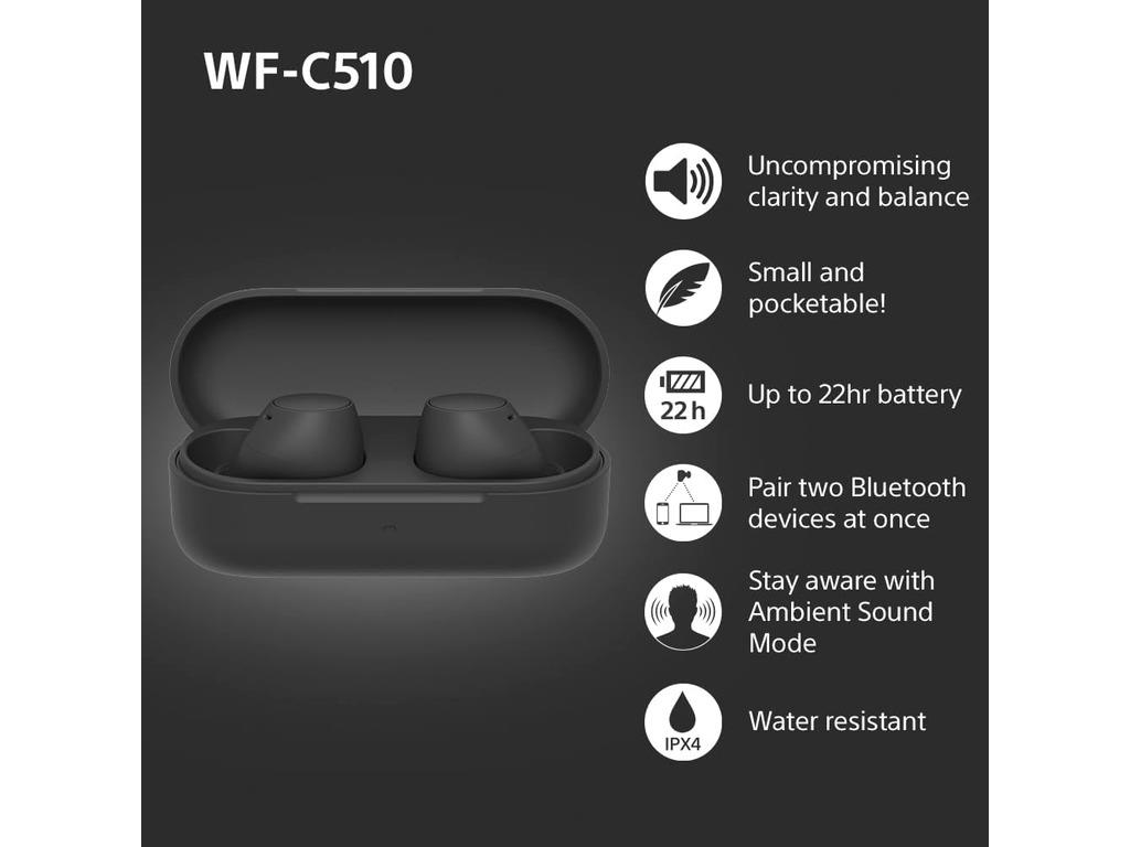 Sony bežične slušalice WF-C51011 sati trajanja baterije,s još 11 sati u kutijici za punjenje; - Image 4