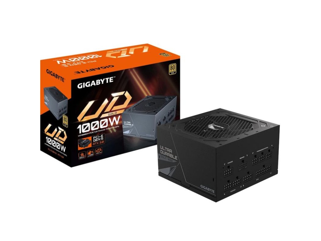 Gigabyte UD1000GM PG5 V2 1000W, ATX 12V v3.1, Gold
