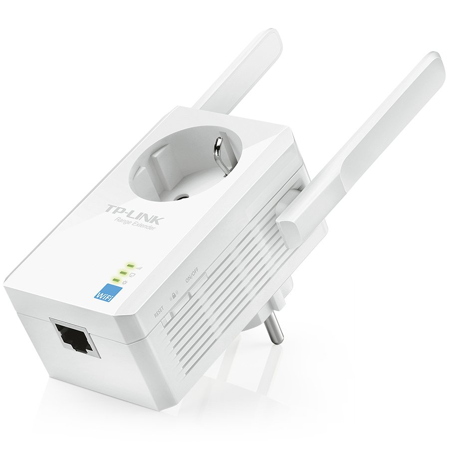 Repeater TP-Link TL-WA860RE, 300Mbps Wireless N Wall Plugged Range Extender with AC Passthrough, QCA(Atheros), 2T2R, 2.4GHz, 802.11n/g/b, Ranger Extender button, Range extender mode, with 2 fixed Antennas - Image 5