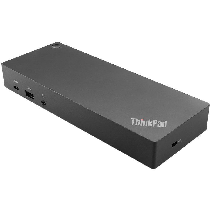ThinkPad Hybrid USB-C with USB-A Dock, USB 3.1 Gen 2, 2x USB 2.0, 1x USB-C, 1x RJ45 GbE, 2x DP, 2x HDMI, 1x Audio, 3Yr - Image 2