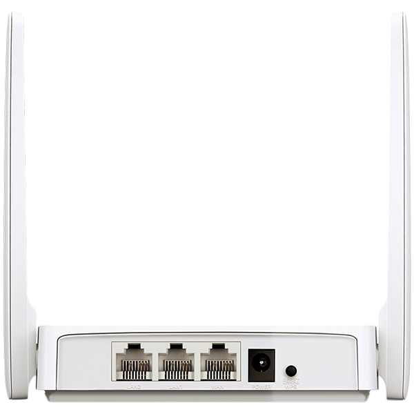 Mercusys AC10 AC1200 Wireless Dual Band Router, 300 Mbps at 2.4 GHz + 867 Mbps at 5 GHz, 4 × 5 dBi Fixed External Antennas, 2× 10/100 Mbps LAN Ports, 1× 10/100 Mbps WAN Port, Access Point Mode, Beamforming, MU-MIMO, Parental Controls, Guest - Image 2