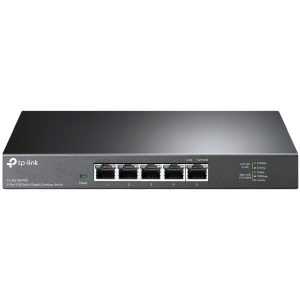TP-Link 5-Port 2.5G Multi-Gigabit Desktop Switch, 5 × 2.5 G RJ45 Ports, Desktop Steel Case, Silent, Plug and Play, Wall mount.