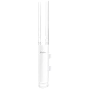 TP-Link EAP225-Outdoor AC1200 Dual Band Outdoor Access Point,867Mbps at 5GHz + 300Mbps at 2.4GHz,1 Gigabit LAN,802.3af PoE and Passive PoE,2 External Antennas,IP65 Weatherproof,MU-MIMO,Band Steering,Beamforming,Airtime Fairness,Centralized Man.