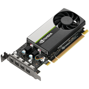 PNY NVIDIA T1000 4GB LowProfile OEM Version, PCI-Express 3.0 x16, LP, 4 GB GDDR6 128-bit, 4x Mini DP 1.4, 1x LP bracket