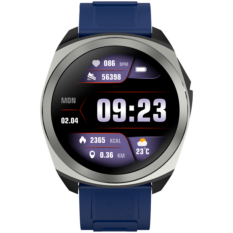 CANYON smart watch Maveric SW-83 GPS Silver Blue - Image 2