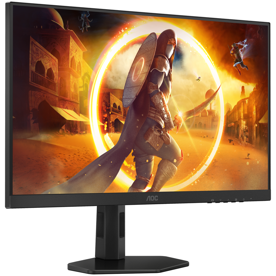 AOC Monitor Q27G4XF 27" Fast IPS 2560x1440 Antiglare 180Hz, HDR 10, 0.5ms, 1000:1, HDMI, DP, Full Ergo, Adaptive Sync 3y - Image 4
