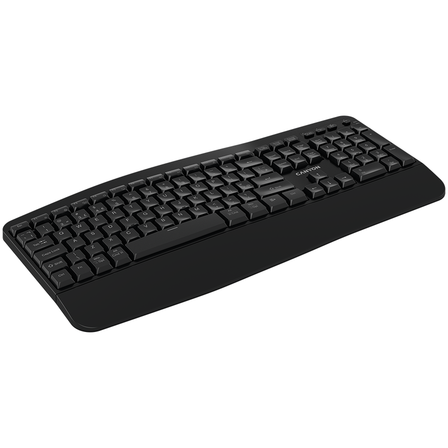 CANYON keyboard HKB-W6 Wireless Black - Image 4