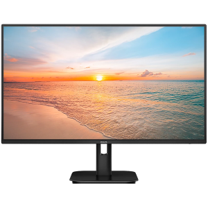PHILIPS Monitor 24E1N1100A 23.8", 1920x1080 (FHD), IPS, 100Hz, 4ms (1ms MPRT), Adaptive Sync, 250 cd/m2, 1300:1, VGA (D-Sub), HDMI, Speakers, Tilt, Black