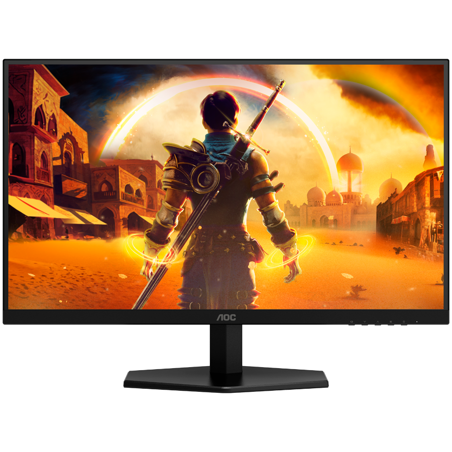 AOC Monitor Gaming 27G42E 27" Fast IPS, 1920x1080, 180Hz, 1ms (GTG), 300 cd/m2, 1000:1, Adaptive Sync, G-Sync Compatible, HDR10, 1xHDMI, 1xDP, Tilt - Image 2