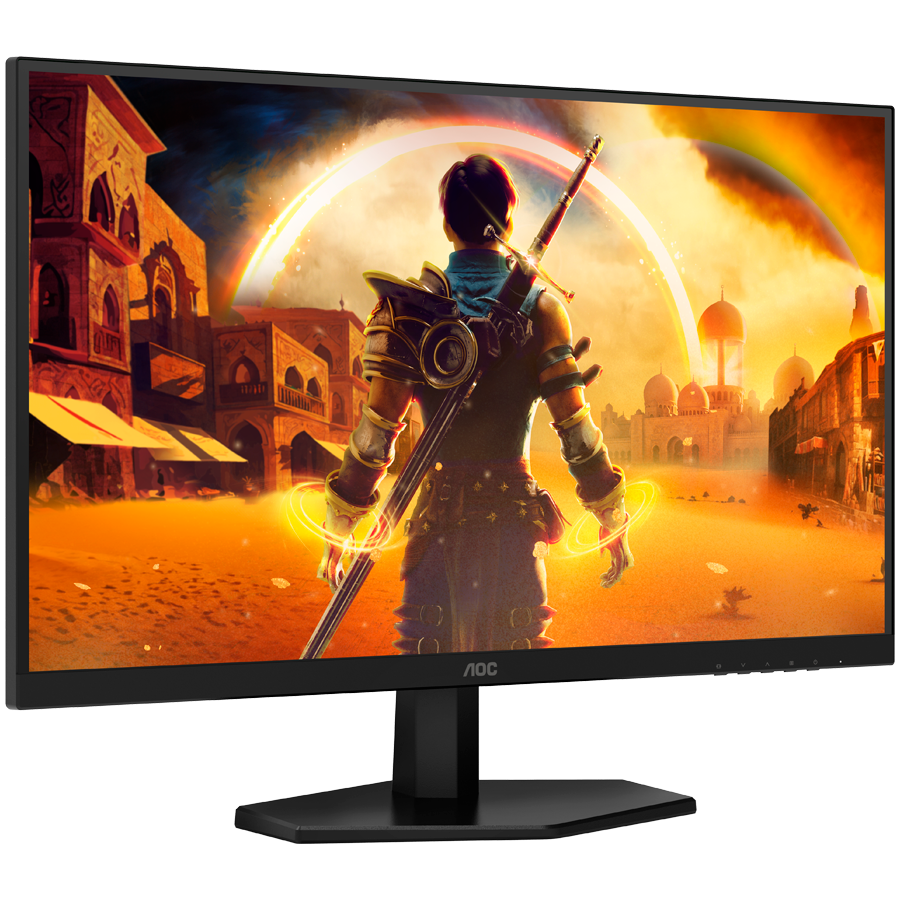 AOC Monitor Gaming 27G42E 27" Fast IPS, 1920x1080, 180Hz, 1ms (GTG), 300 cd/m2, 1000:1, Adaptive Sync, G-Sync Compatible, HDR10, 1xHDMI, 1xDP, Tilt - Image 3