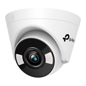 5MP Full-Color Turret Network Camera H.265+/H.265/H.264+/H.264, 1/2.7'''' Progressive Scan CMOS, Color/0.005 Lux@F1.6, 0 Lux with IR/White Light, 25fps/30fps ( 2880x1620, 2048x1280, 1920x1080,1280x720), Ture WDR, PoE/12V DC, 4 mm Fixed Lens