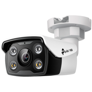 5MP Full-Color Bullet Network Camera 5MP, 4mm Fixed Lens, 1/2.7” Progressive Scan CMOS, H.265+/H.265/H.264+/H.264, IR/White LED, 25fps/30fps ( 2880x1620, 2048x1280, 1920x1080,1280x720), IP67,Web, PoE/DC 12V,120dB WDR