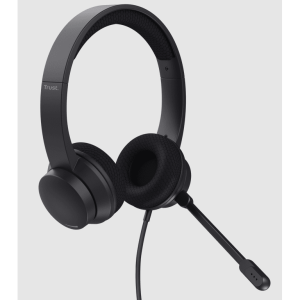 Trust Ayda USB-ENC PCžičane slušalice, noise-cancelling mikrofon
