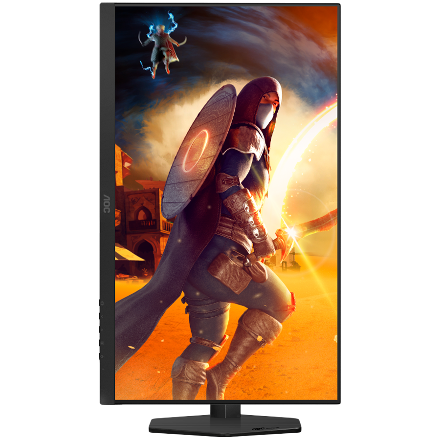 AOC Monitor Gaming Q27G4ZR 27" Fast IPS, 2560x1440, 240Hz (260Hz OC), 0.3ms MPRT (1ms GtG), 400 cd/m2, 1000:1, Adaptive Sync, G-SYNC compatible, HDR 400, 2x HDMI, 1x DP, Speakers, Full Ergo - Image 3