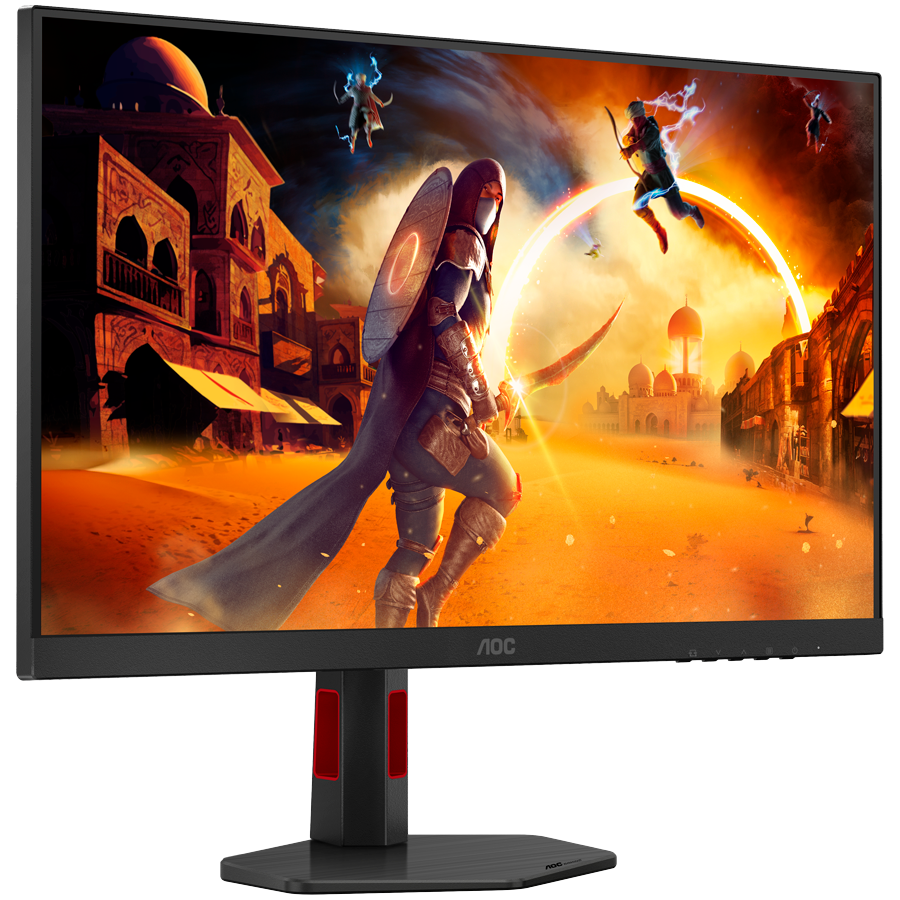 AOC Monitor Gaming Q27G4ZR 27" Fast IPS, 2560x1440, 240Hz (260Hz OC), 0.3ms MPRT (1ms GtG), 400 cd/m2, 1000:1, Adaptive Sync, G-SYNC compatible, HDR 400, 2x HDMI, 1x DP, Speakers, Full Ergo - Image 4